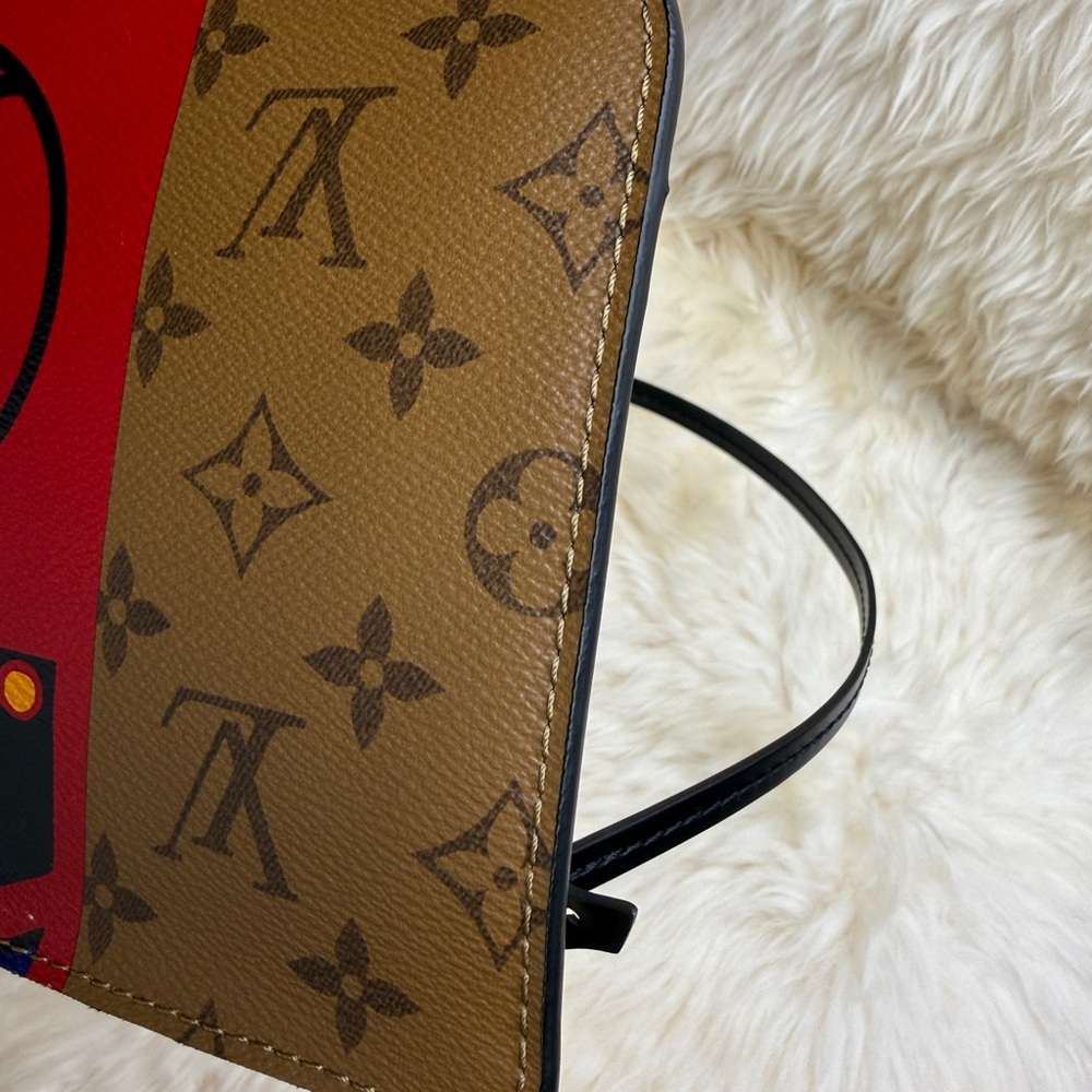 Louis Vuitton Limited Edition Kabuki Neverfull MM Pochette - Picture 4 of 8